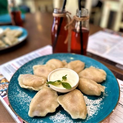 Pierogis and Kompot 