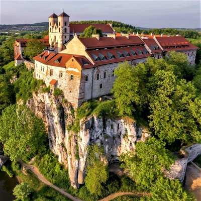 Tyniec monastery near Krakow